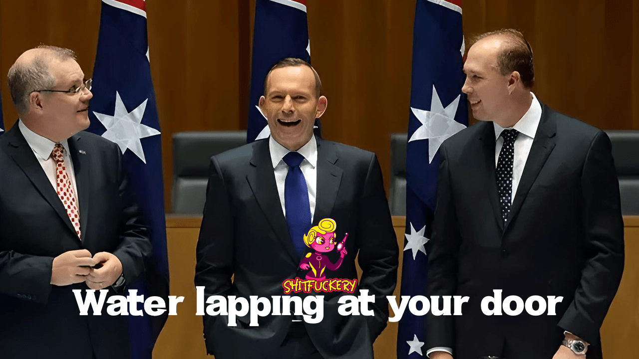 Peter Dutton Pacific Islands Water Lapping